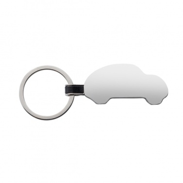 Logo trade promotional product photo of: RCS recycled zinc alloy car keyring