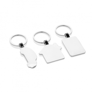 Logotrade promotional giveaways photo of: RCS recycled zinc alloy car keyring