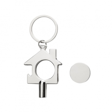 Logotrade promotional giveaway picture of: RCS recycled zinc alloy 3 in 1 keychain