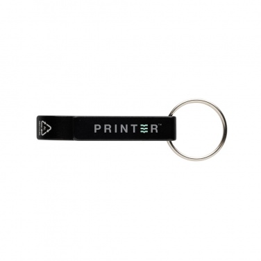 Logotrade promotional merchandise image of: RCS recycled aluminum bottle and can opener