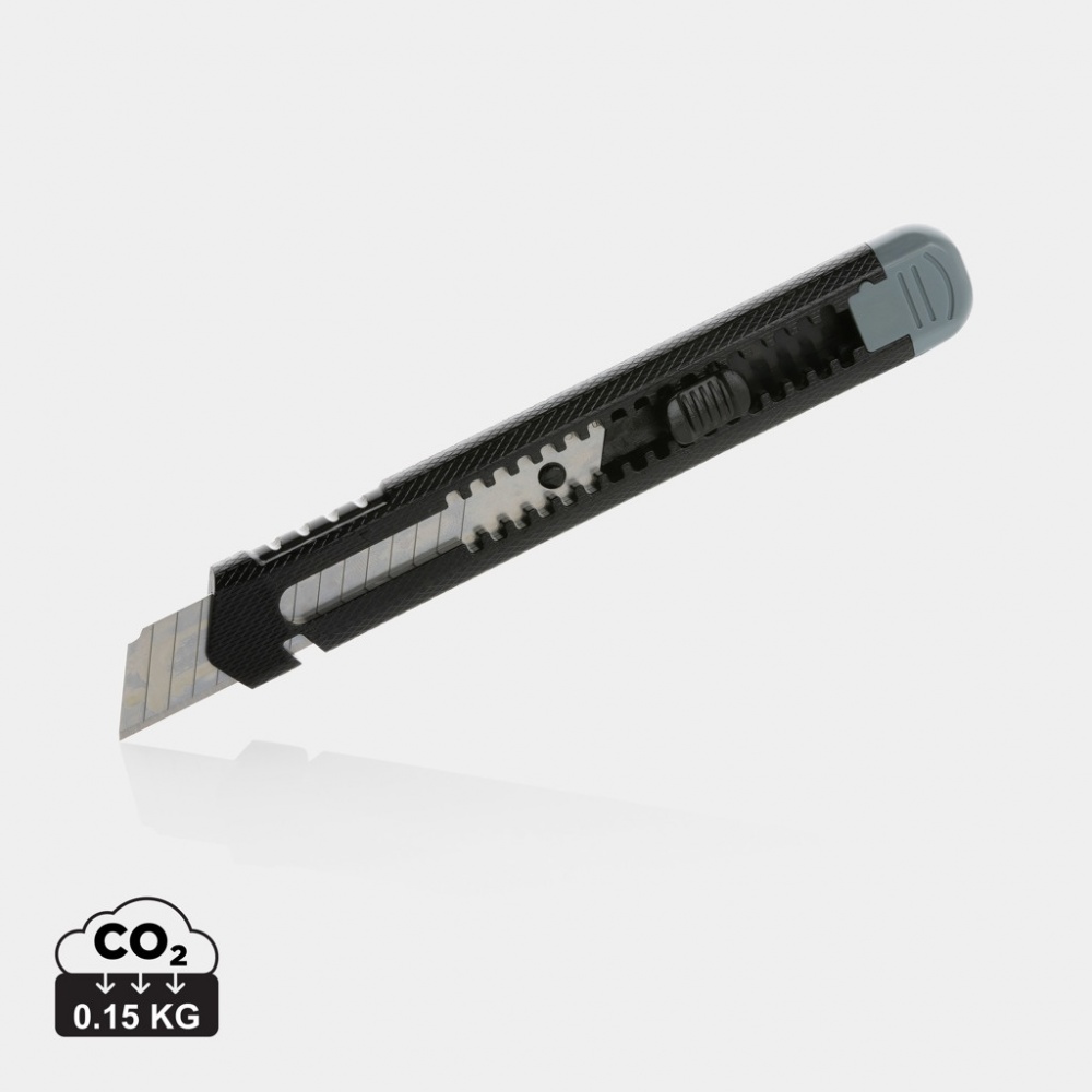 Logo trade corporate gift photo of: Refillable RCS recycled plastic snap-off knife