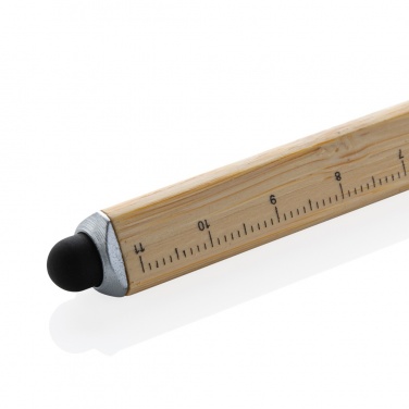 Logo trade promotional items picture of: Eon bamboo infinity multitasking pen