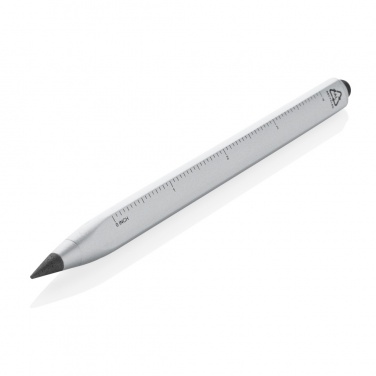 Logo trade promotional merchandise picture of: Eon RCS recycled aluminum infinity multitasking pen