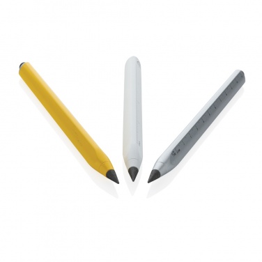 Logo trade promotional products image of: Eon RCS recycled aluminum infinity multitasking pen
