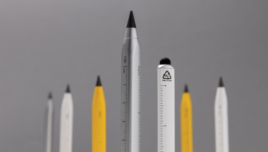 Logo trade corporate gifts image of: Eon RCS recycled aluminum infinity multitasking pen