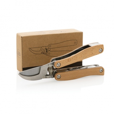 Logotrade advertising product picture of: Wooden garden multi-tool