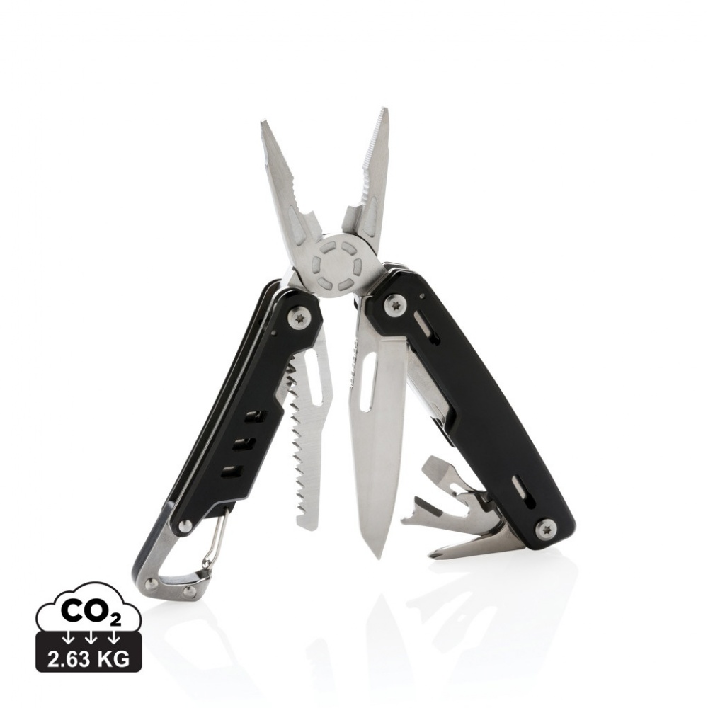 Logotrade promotional merchandise picture of: Solid multitool with carabiner