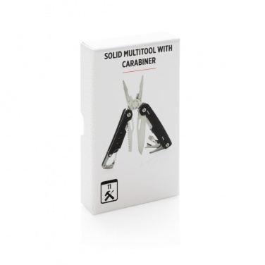 Logotrade corporate gifts photo of: Solid multitool with carabiner