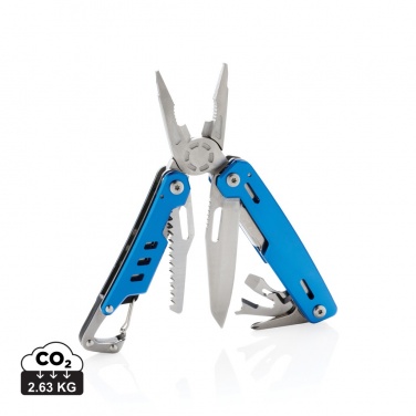 Logotrade promotional product picture of: Solid multitool with carabiner