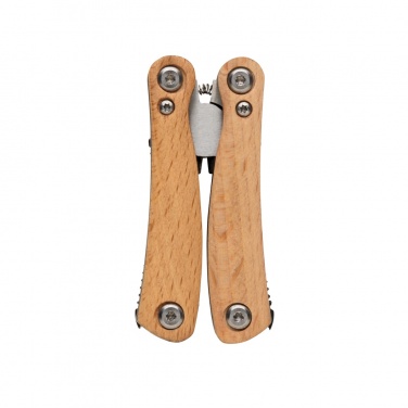 Logo trade promotional gifts picture of: Wood multitool mini