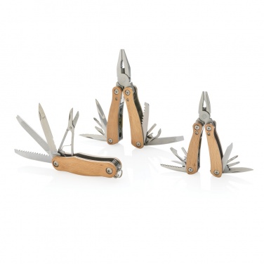 Logo trade business gift photo of: Wood multitool mini