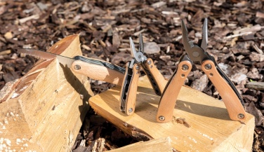 Logo trade promotional merchandise picture of: Wood pocket knife