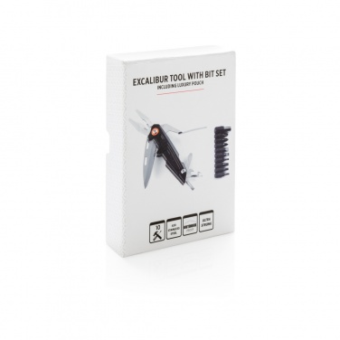 Logotrade promotional gift picture of: Excalibur tool with bit set