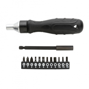 Logo trade promotional merchandise photo of: Gear X ratchet screwdriver