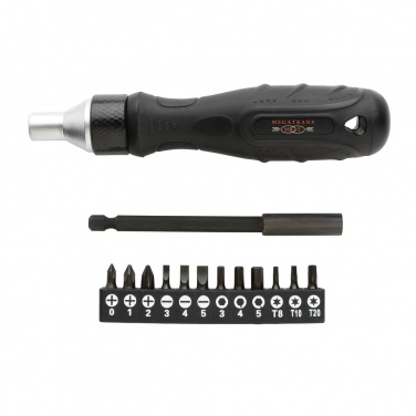 Logo trade promotional merchandise picture of: Gear X ratchet screwdriver