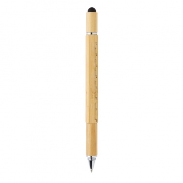 Logotrade promotional giveaways photo of: Bamboo 5-in-1 toolpen