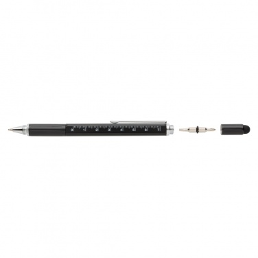 Logotrade advertising products photo of: 5-in-1 aluminium toolpen