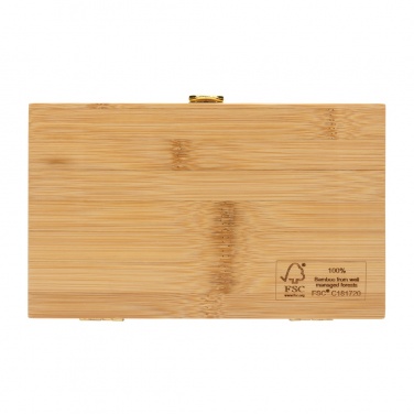 Logotrade promotional merchandise image of: Carvine 21 pcs bamboo tool set