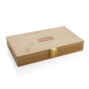 Logo trade corporate gift photo of: Carvine 21 pcs bamboo tool set
