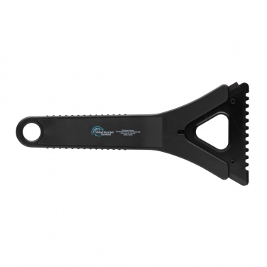 Logotrade advertising product image of: Polard RCS certified recycled plastic 3-in-1 ice scraper