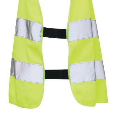 Logotrade promotional giveaway image of: GRS recycled PET high-visibility safety vest 3-6 years
