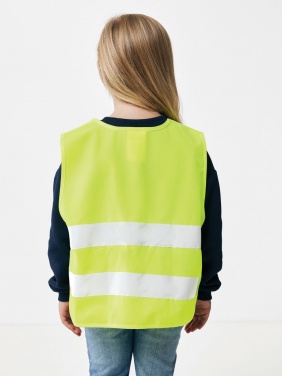Logotrade promotional gift image of: GRS recycled PET high-visibility safety vest 3-6 years