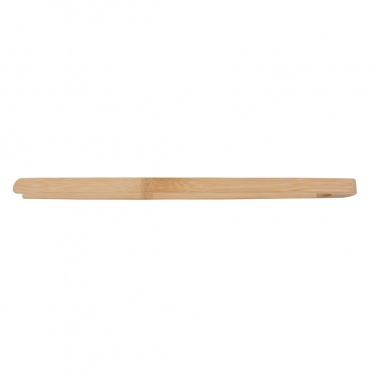 Logo trade promotional giveaway photo of: Ukiyo bamboo serving tongs