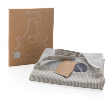 Logo trade promotional gifts picture of: Ukiyo Aware™ 280gr rcotton deluxe apron