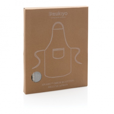 Logotrade corporate gift image of: Ukiyo Aware™ 280gr rcotton deluxe apron