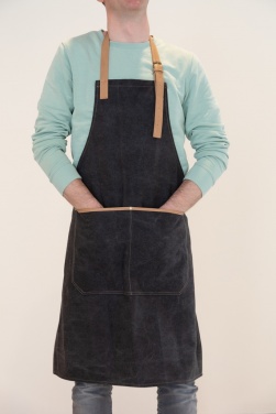 Logo trade promotional gifts picture of: Deluxe canvas chef apron