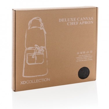 Logotrade promotional gift picture of: Deluxe canvas chef apron