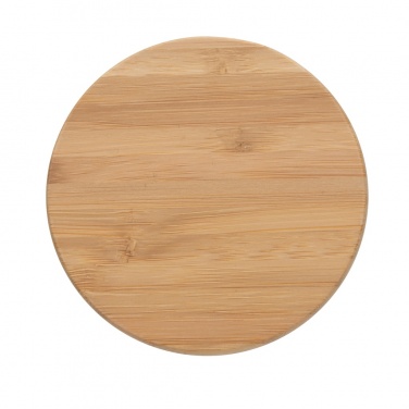 Logotrade advertising product image of: Ukiyo deluxe scented candle with bamboo lid