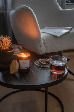 Logo trade promotional giveaways image of: Ukiyo deluxe scented candle with bamboo lid