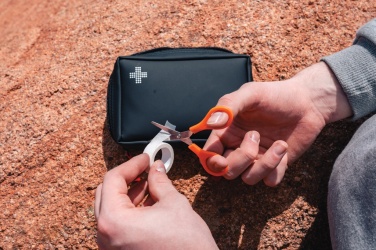 Logotrade corporate gifts photo of: RCS recycled nubuck PU pouch  first aid set