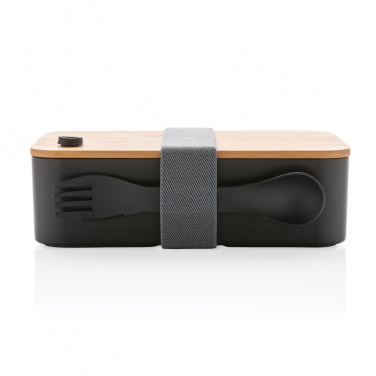 Logo trade promotional product photo of: RCS RPP lunchbox with bamboo lid