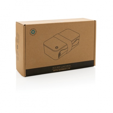Logotrade promotional items photo of: RCS RPP lunchbox with bamboo lid
