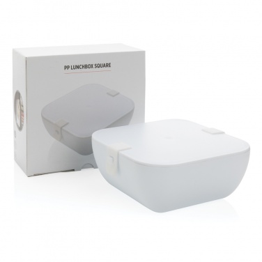 Logo trade advertising products picture of: PP lunchbox square