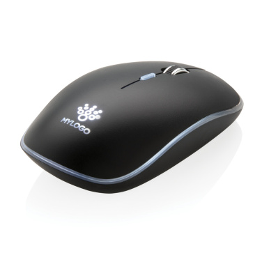 Logo trade promotional gifts picture of: Light up logo wireless mouse