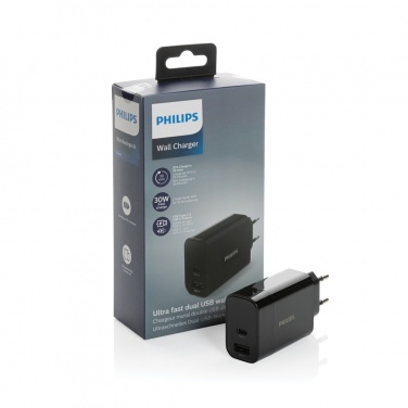 Logotrade business gift image of: Philips ultra fast PD wall charger