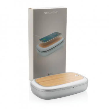 Logo trade promotional product photo of: Rena UV-C steriliser box with 5W wireless charger