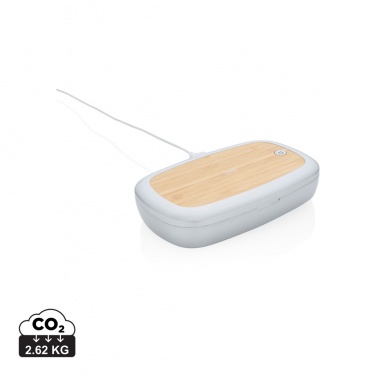 Logotrade promotional giveaway image of: Rena UV-C steriliser box with 5W wireless charger
