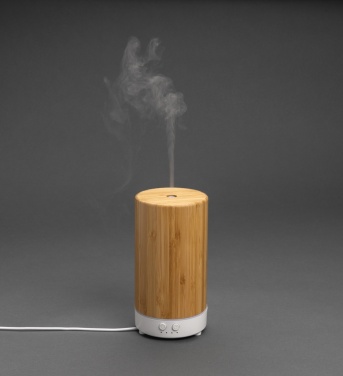 Logotrade promotional product picture of: RCS recycled plastic and bamboo aroma diffuser