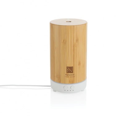 Logo trade advertising product photo of: RCS recycled plastic and bamboo aroma diffuser