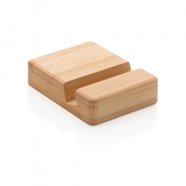 Logo trade promotional giveaways picture of: Bamboo phone stand XD