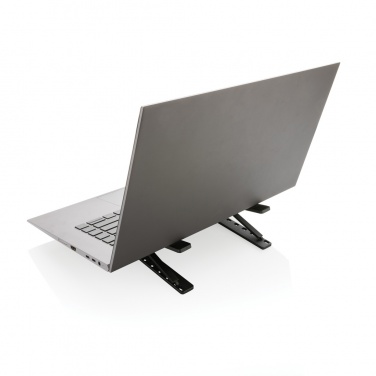 Logo trade promotional product photo of: Terra RCS recycled aluminium universal laptop/tablet stand