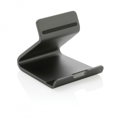 Logo trade promotional gift photo of: Terra RCS recycled aluminium tablet & phone stand