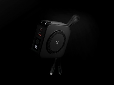 Logo trade promotional merchandise photo of: Urban Vitamin Saratoga 5 in 1 universal charger