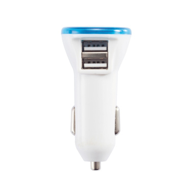 Logo trade promotional merchandise picture of: Powerful dual port car charger