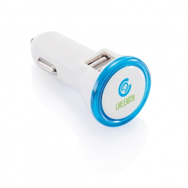 Logotrade promotional merchandise picture of: Powerful dual port car charger
