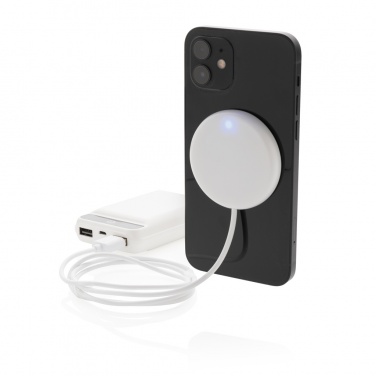 Logo trade corporate gifts picture of: 5W magnetic wireless charger